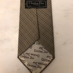 Vintage Christian Dior Cravates silk tie